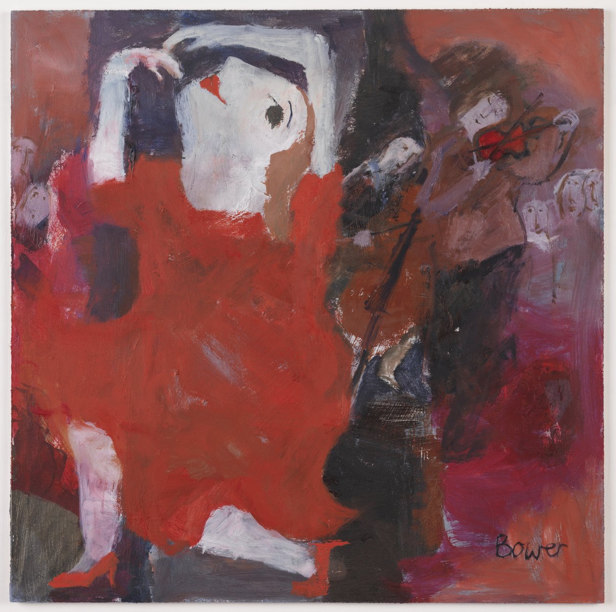 Röd fiol, 2007 av Susan Bower