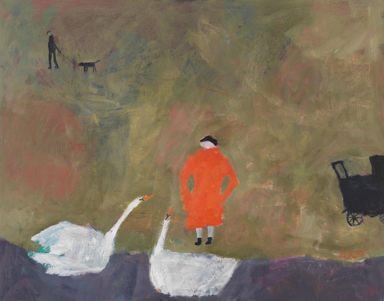 Svansjön, 2011 av Susan Bower