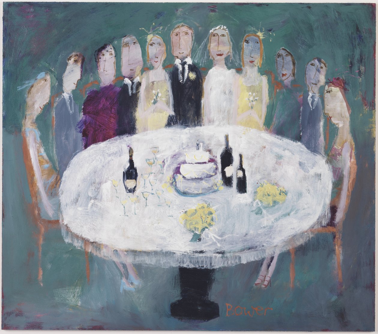 Bröllopsfrukost, 2007 av Susan Bower