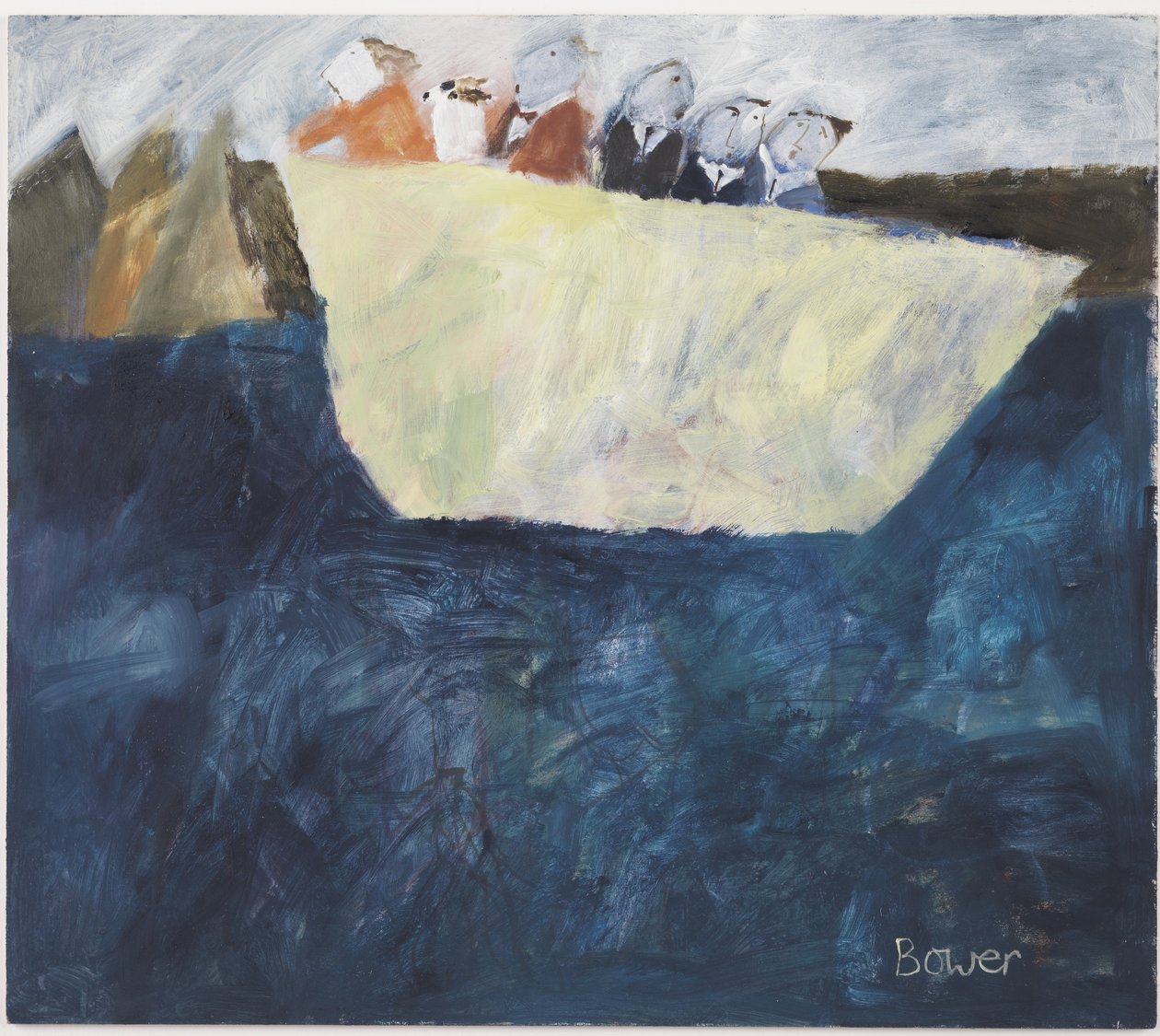 Kvinna vid rodret, 2007 av Susan Bower