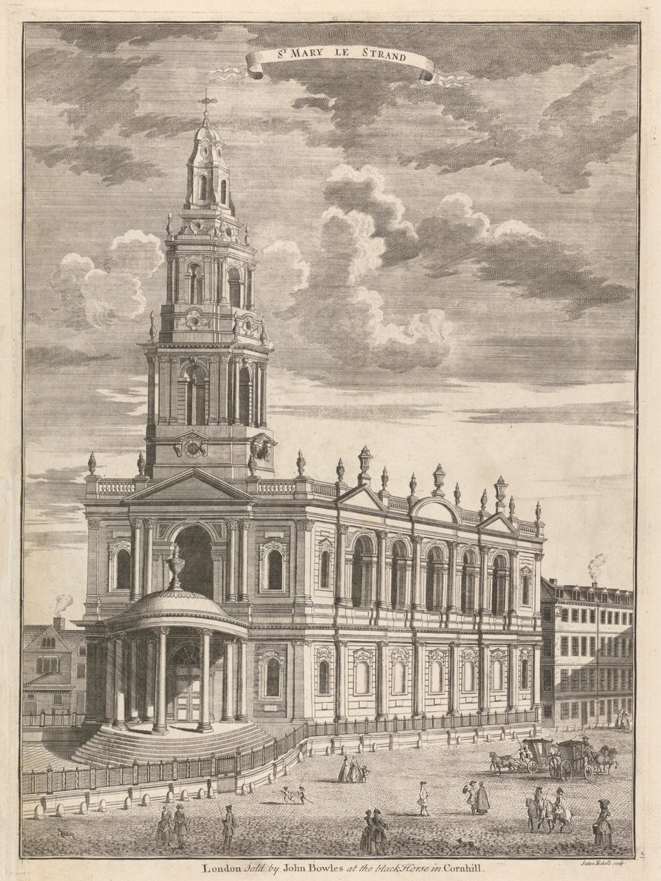 S:ta Mary le Strand av Sutton Nicholls