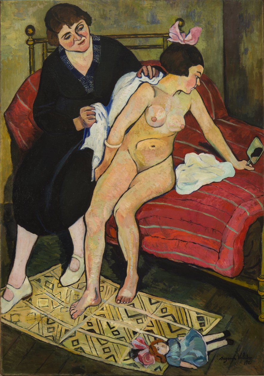 The Abandoned Doll av Marie Clementine (Suzanne) Valadon