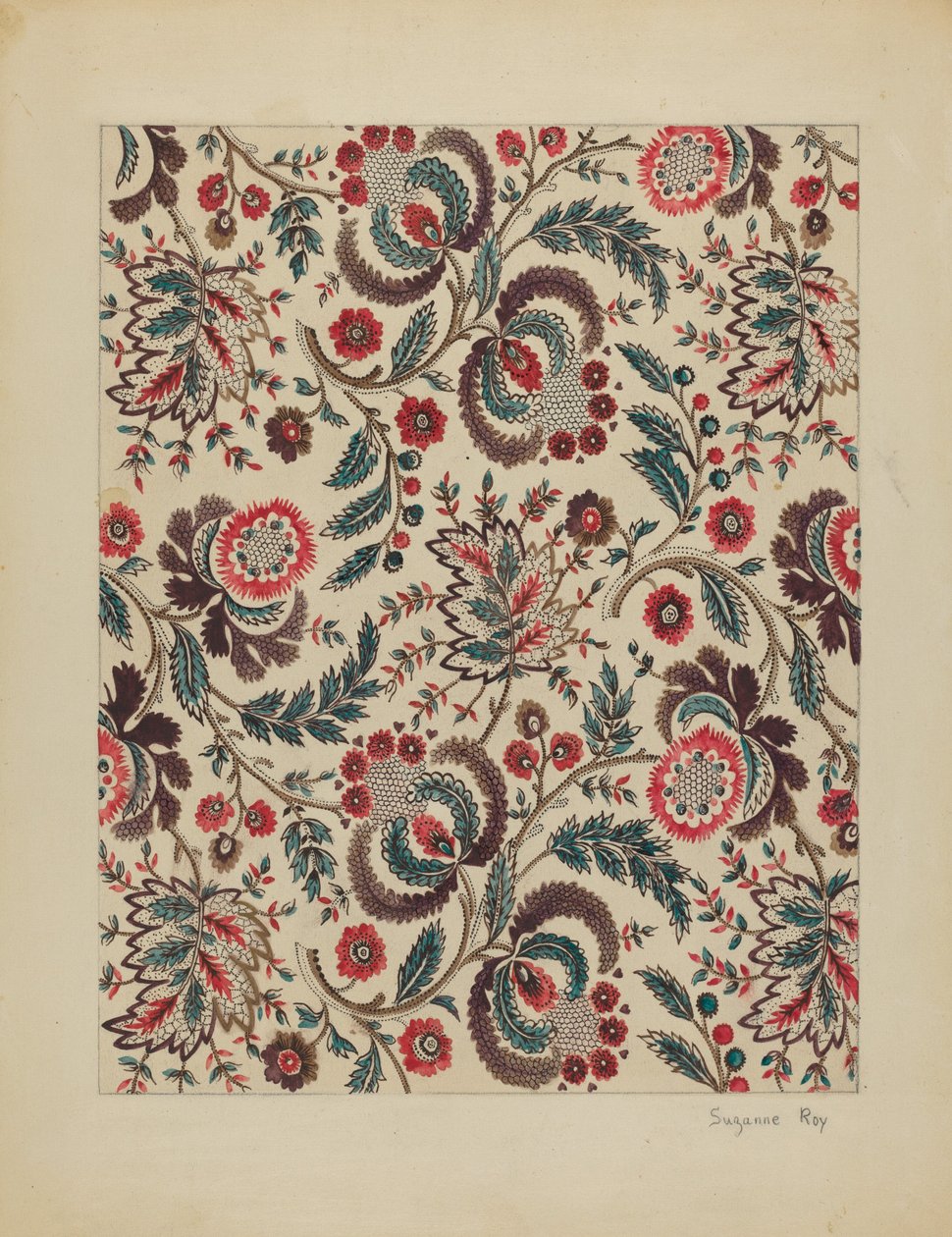 Chintz, c. 1936. av Suzanne Roy