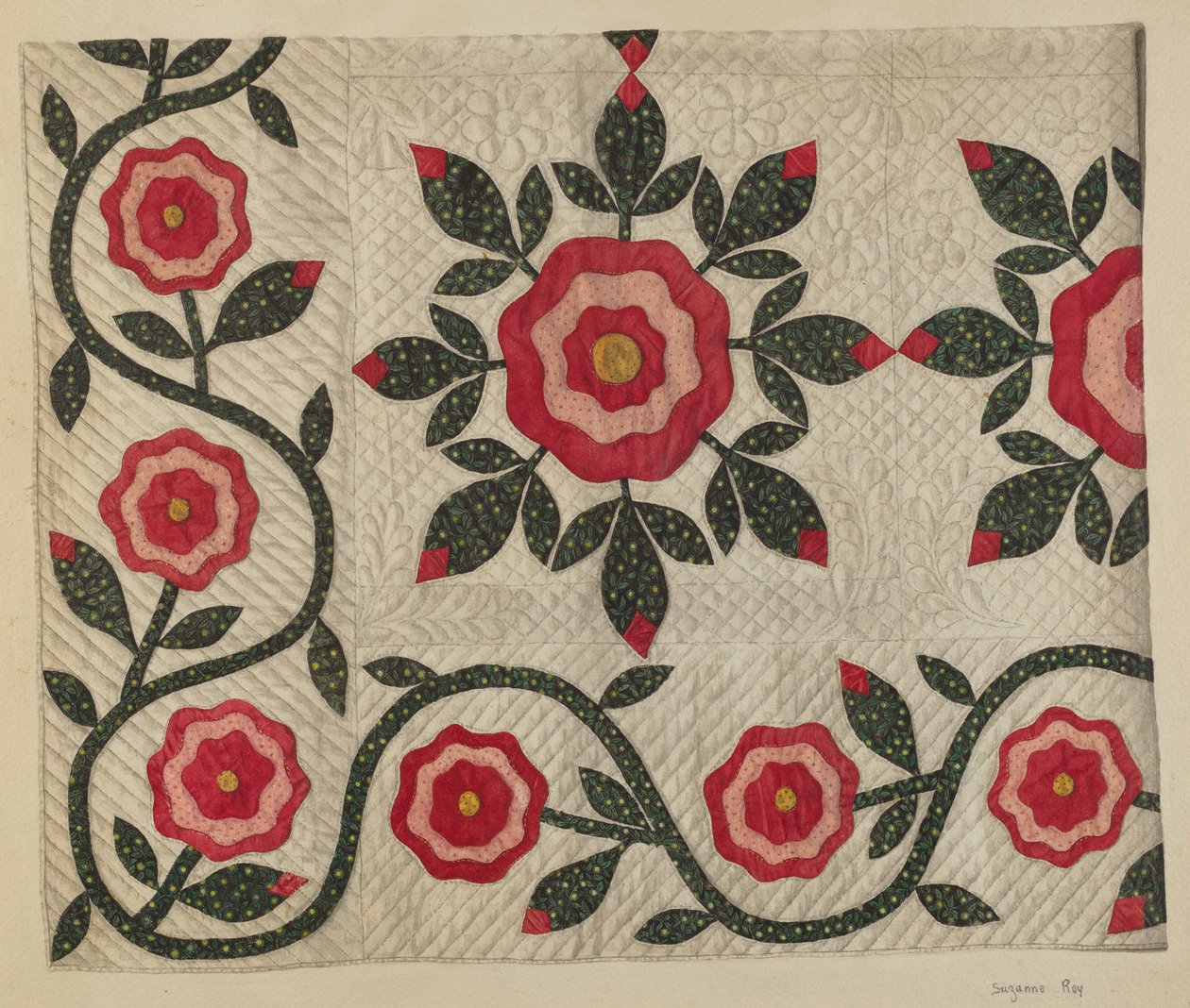 Täcke, 19351942. av Suzanne Roy