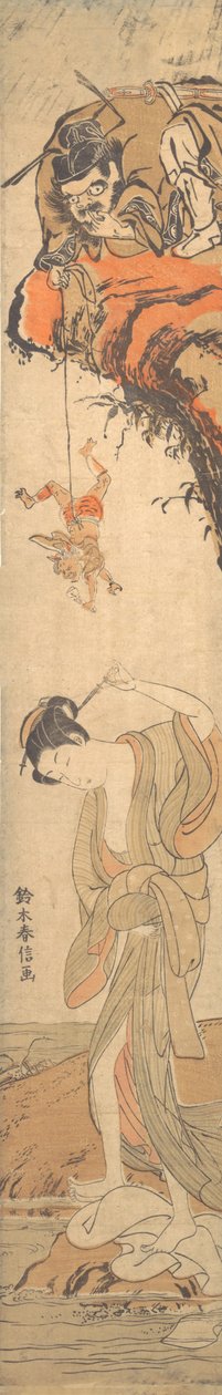 Skönhet med demoner, 1700-talet., 1700-talet. av Suzuki Harunobu