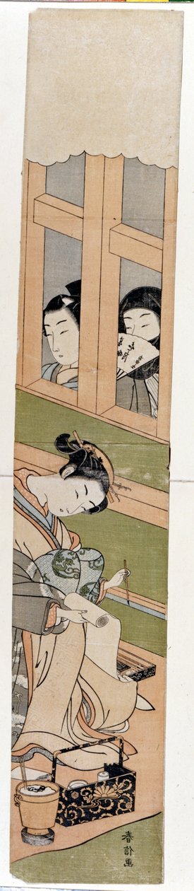 Shirai Gonpachi. P Rin ts av Harunobu Suzuki (17224 / 25-1770). av Suzuki Harunobu