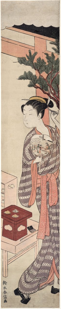 Teboden - Kagiya Osen av Suzuki Harunobu