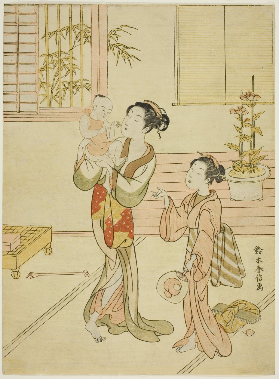 Skattbarnet av Suzuki Harunobu