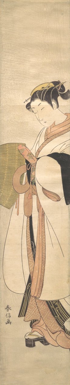 Ung lila, troligen 1770., troligen 1770. av Suzuki Harunobu
