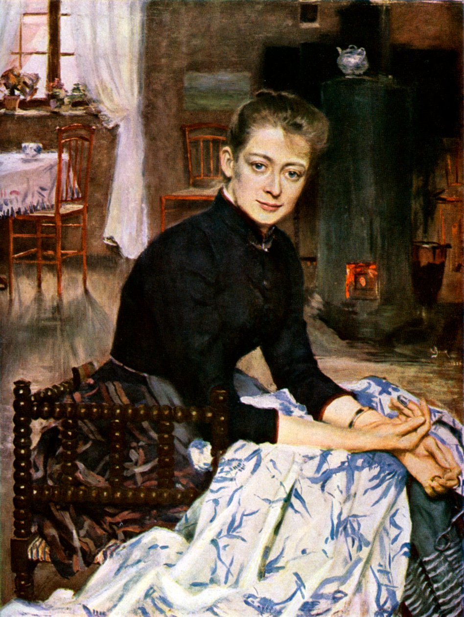 Konstnarens Wife, 1886 1945 av Sven Richard Bergh