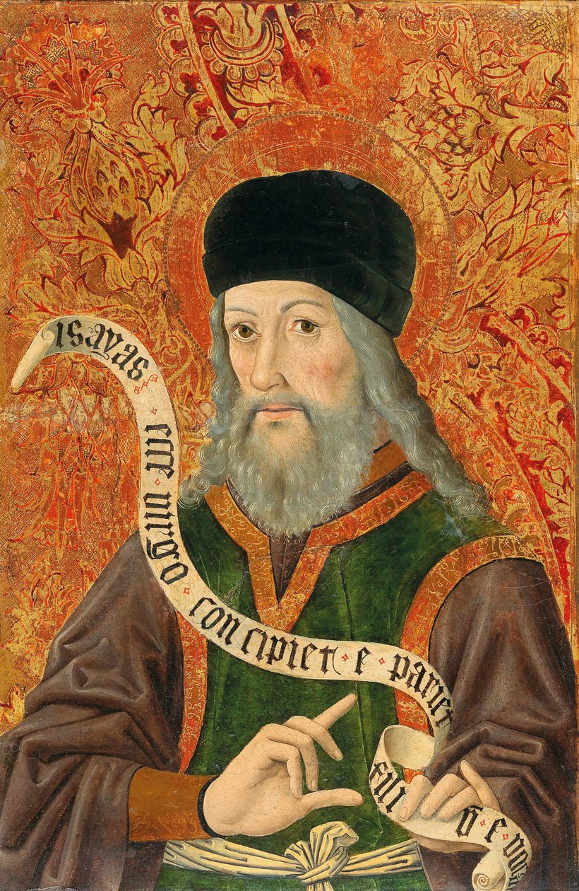 Profeten Jesaja, 1400-talet. av Swabian master