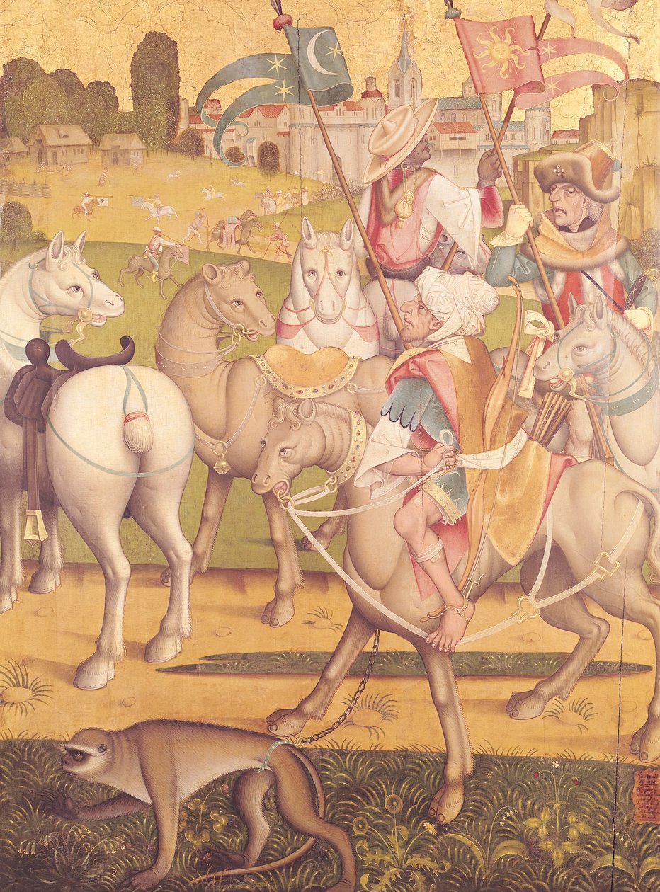 Cavalcade of the Magi, c.1460 swed av Swiss School