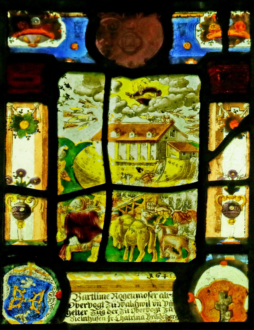 Noaks ark, 1641 av Swiss School