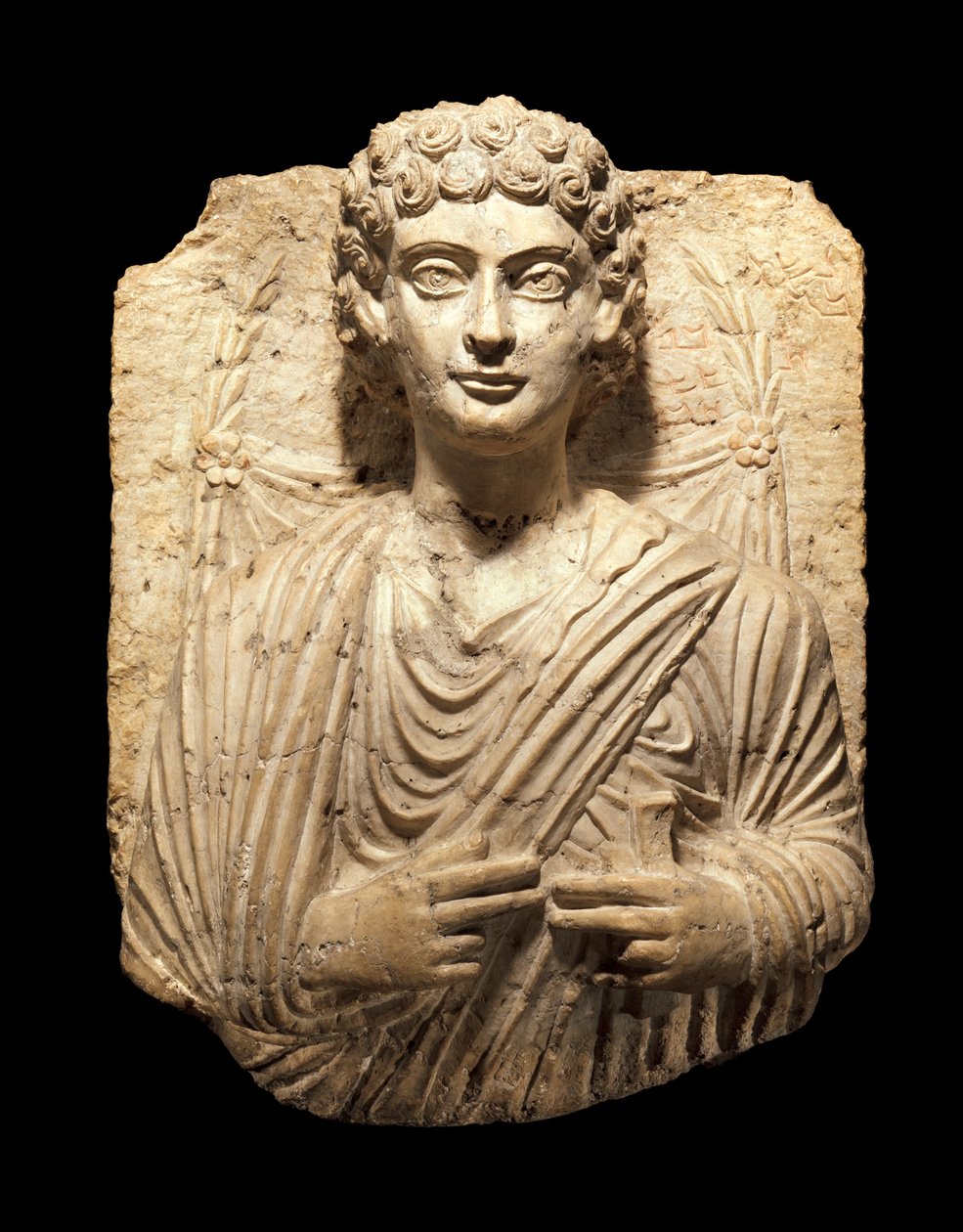 Begravningsrelief, c.125–150 (kalksten) av Syrian Syrian