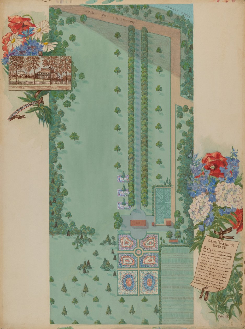 Warren Estate, c. 1936. av Tabea Hosier