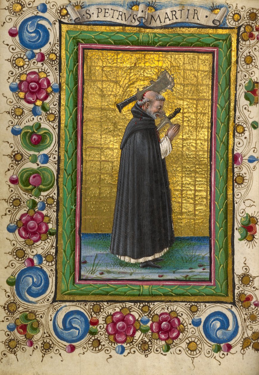 Sankt Peter Martyr av Taddeo Crivelli