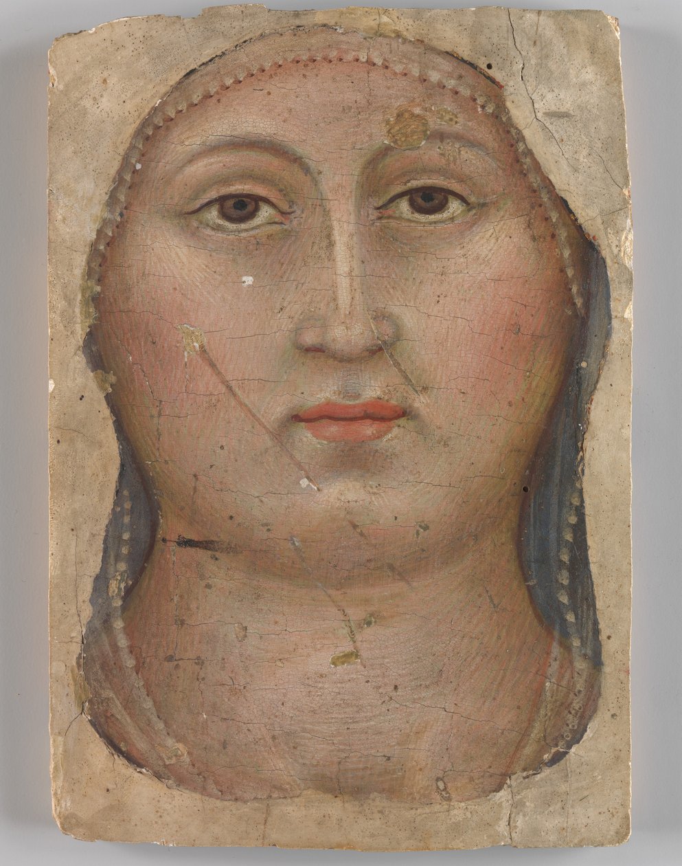 Jungfruns huvud, ca. 1397. av Taddeo di Bartolo