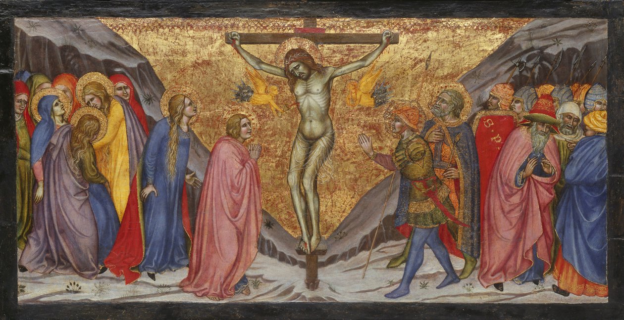 Korsfästelsen, 140104. av Taddeo di Bartolo