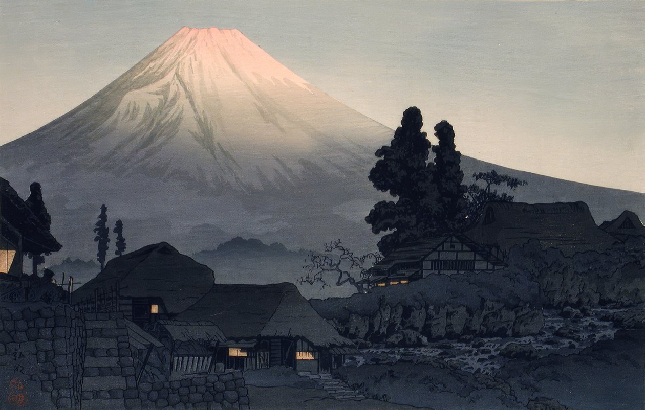 Mount Fuji från Mizukubo av Takahashi Hiroaki