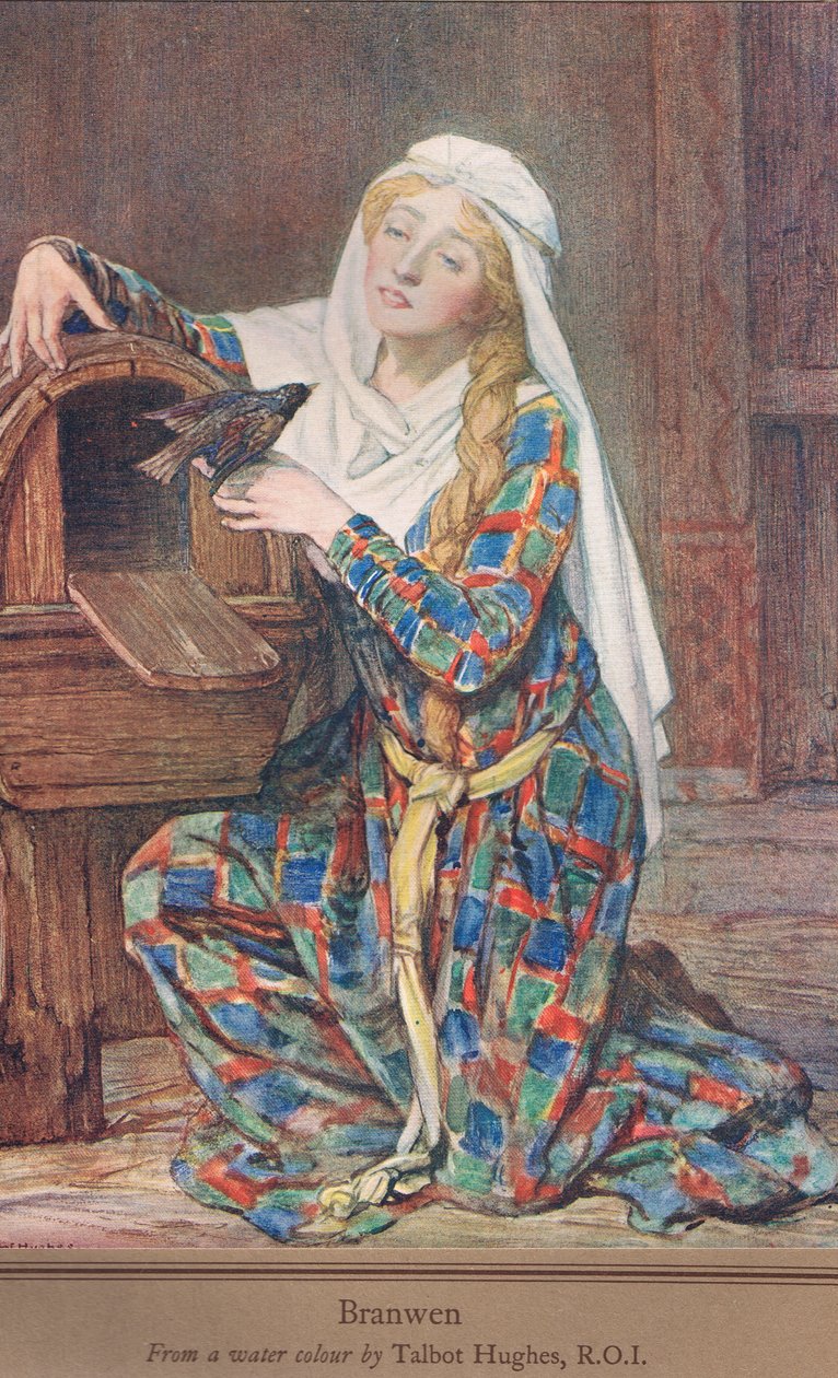 Branwen, ca 1915 av Talbot Hughes