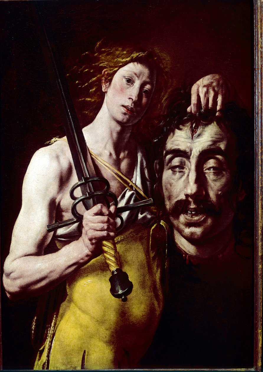 David med Goliats huvud av Tanzio da Varallo