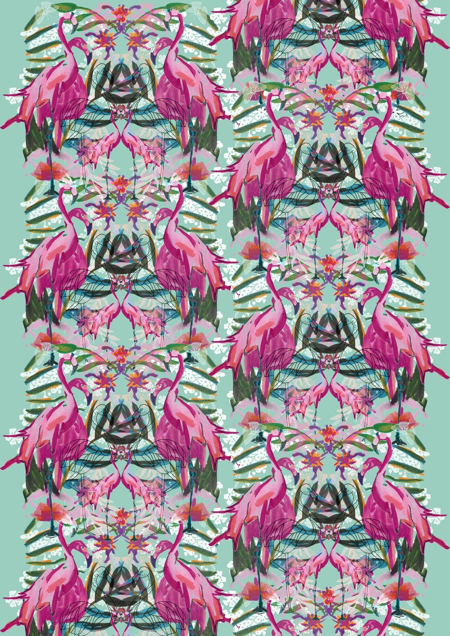 Flora Flamingo av Tara Whitehead