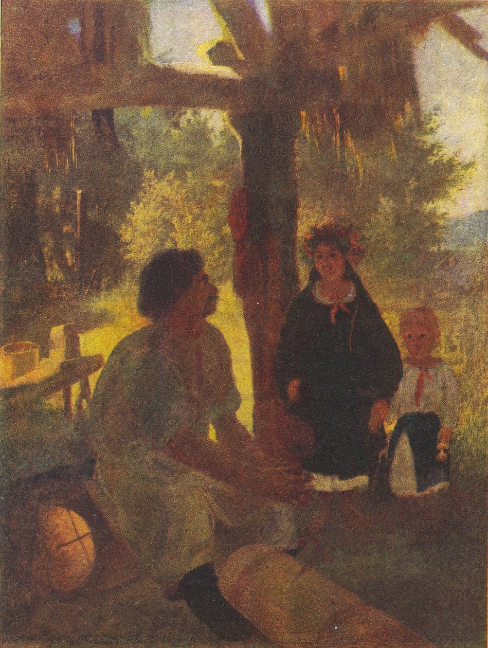 Ukrainska:  Vid bigården Vid bigården av Taras Shevchenko