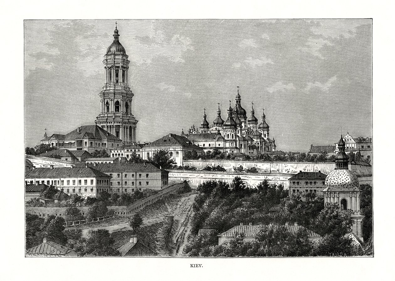 Kiev, Ukraina, 1879 av Taylor