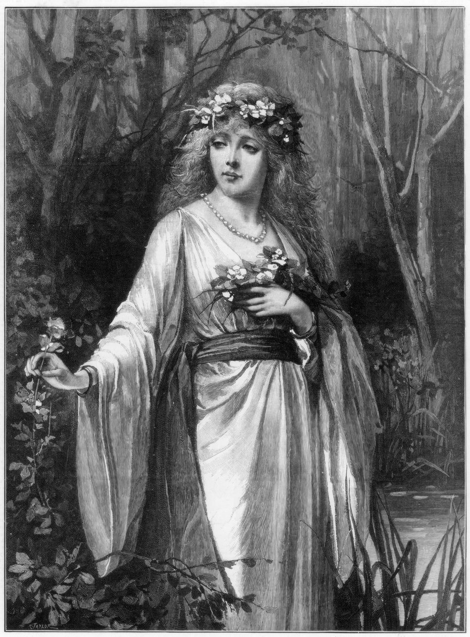 Ophelia, 1892 av Taylor