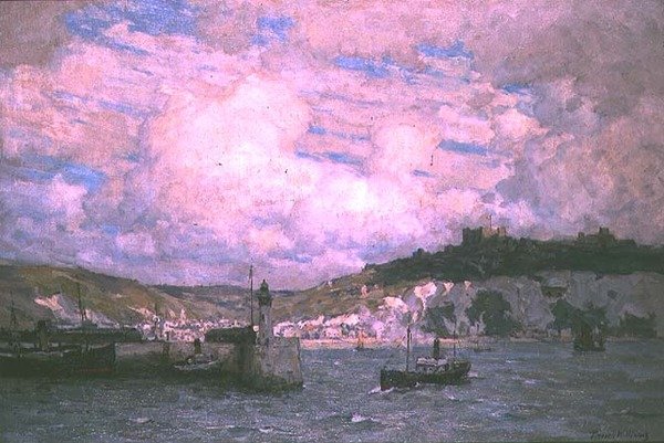 En molnig dag, Dover av Terrick Williams