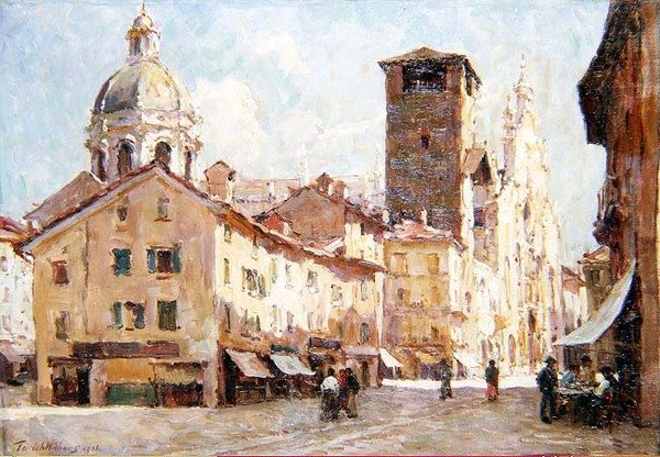 Como kyrka, Italien av Terrick Williams