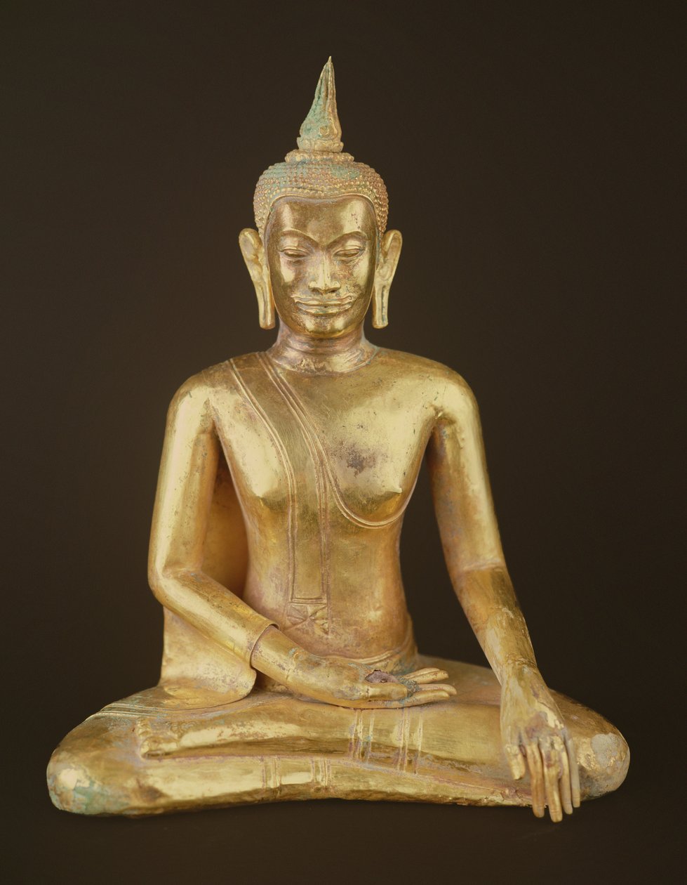 Buddha sitter i meditation (brons) av Thai School