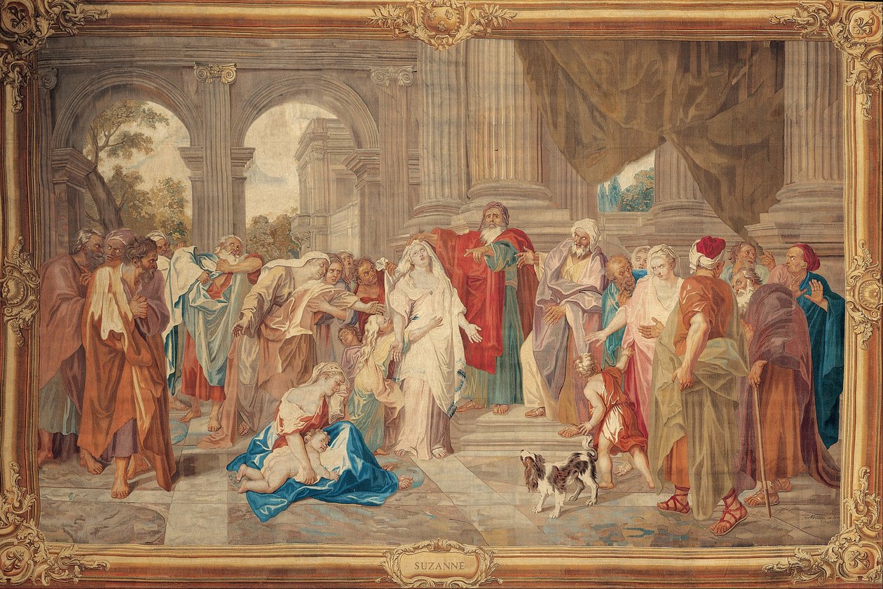 Susannah anklagad för äktenskapsbrott av The Gobelins Manufactory