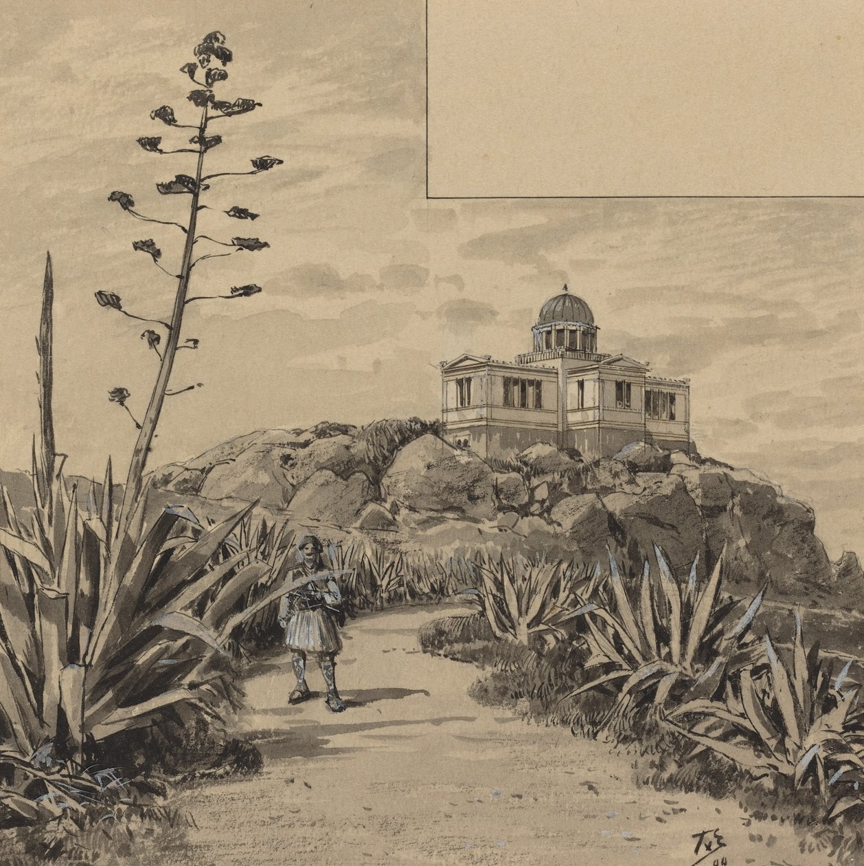 Observatorium, 1890. av Themistocles von Eckenbrecher