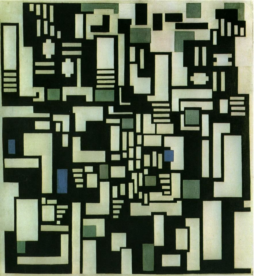 Composition IX   av Theo van Doesburg