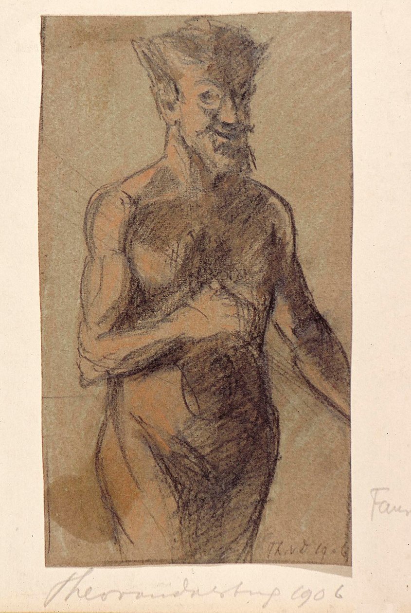 Faun av Theo van Doesburg