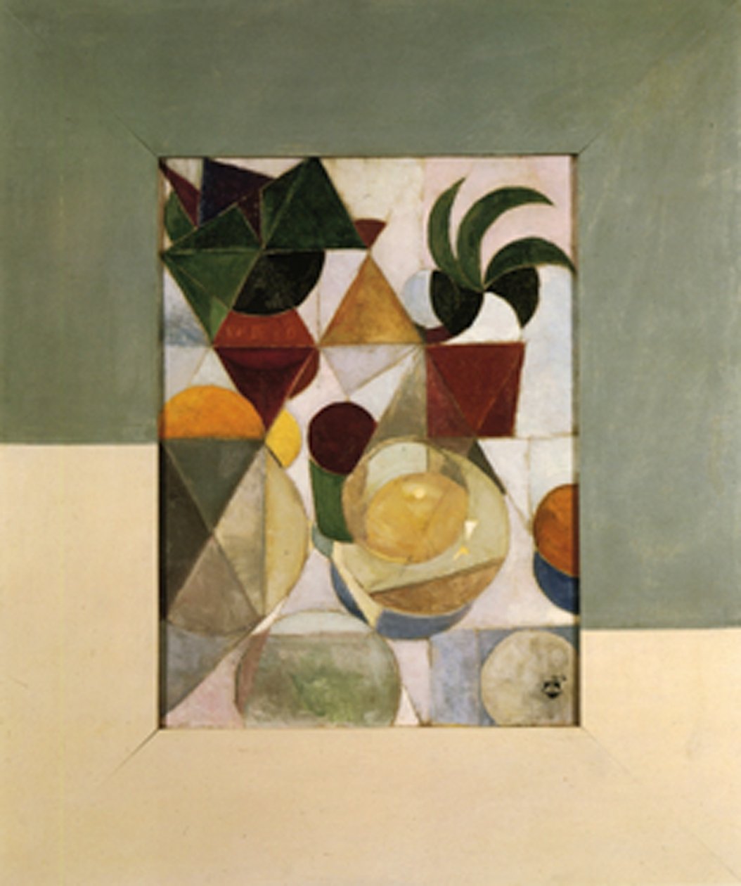 Stilleben med äpplen, 1916 av Theo van Doesburg