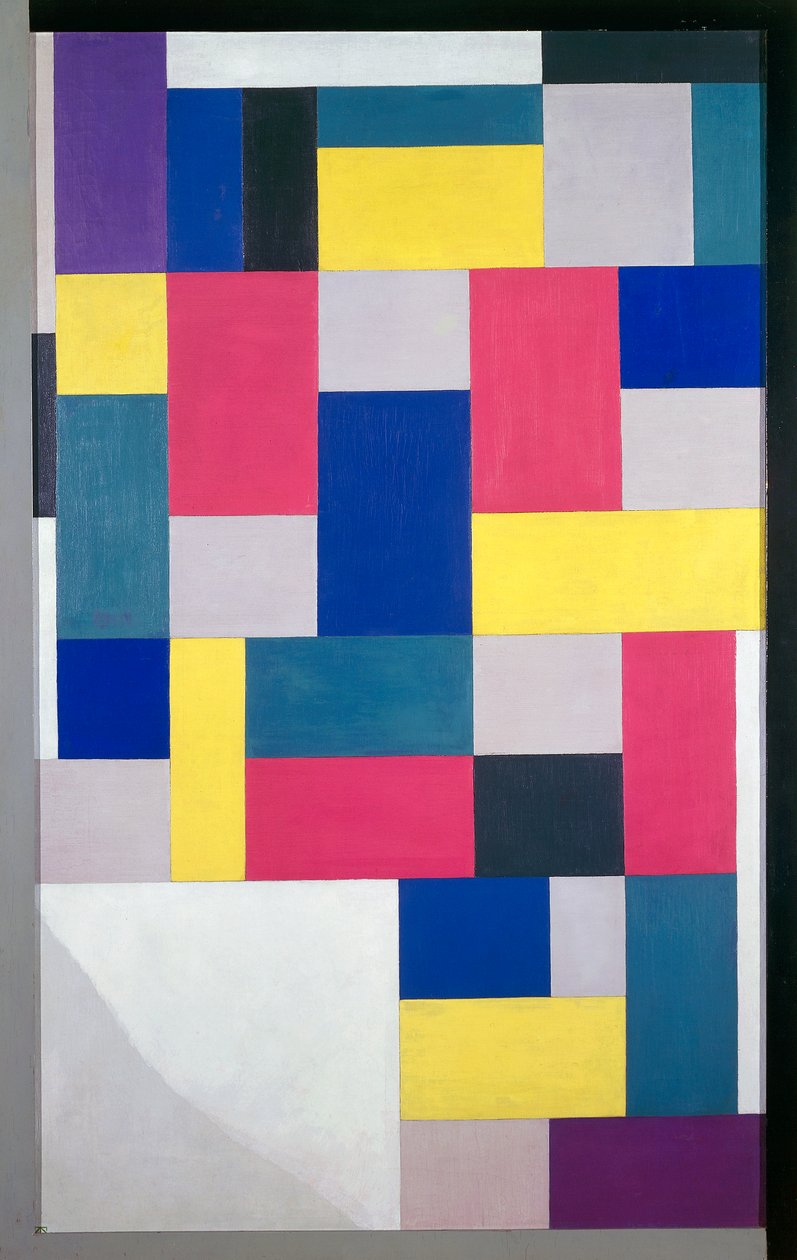 Sammansättning (Peinture ren) av Theo van Doesburg