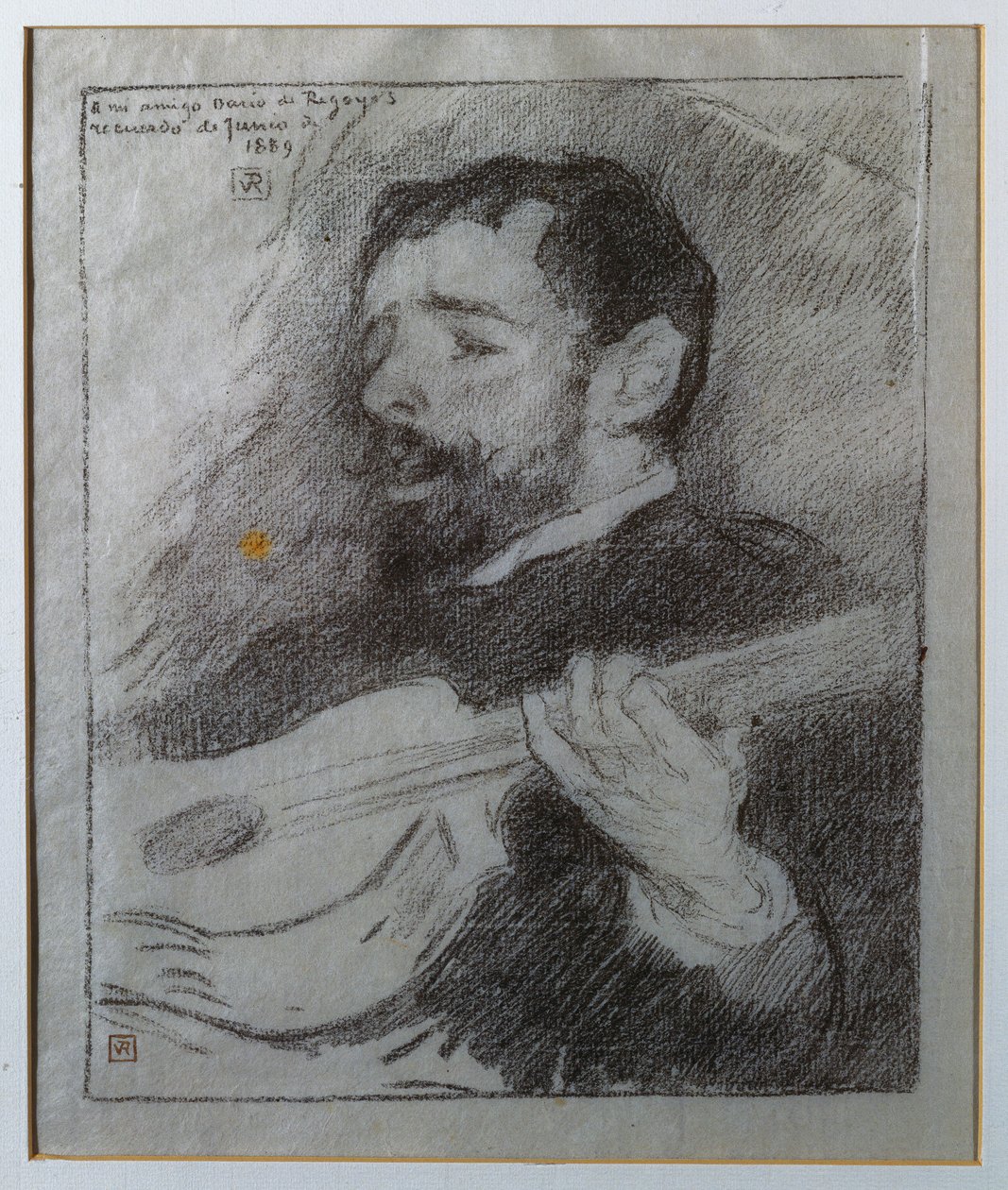 Gitarrist av Théo van Rysselberghe
