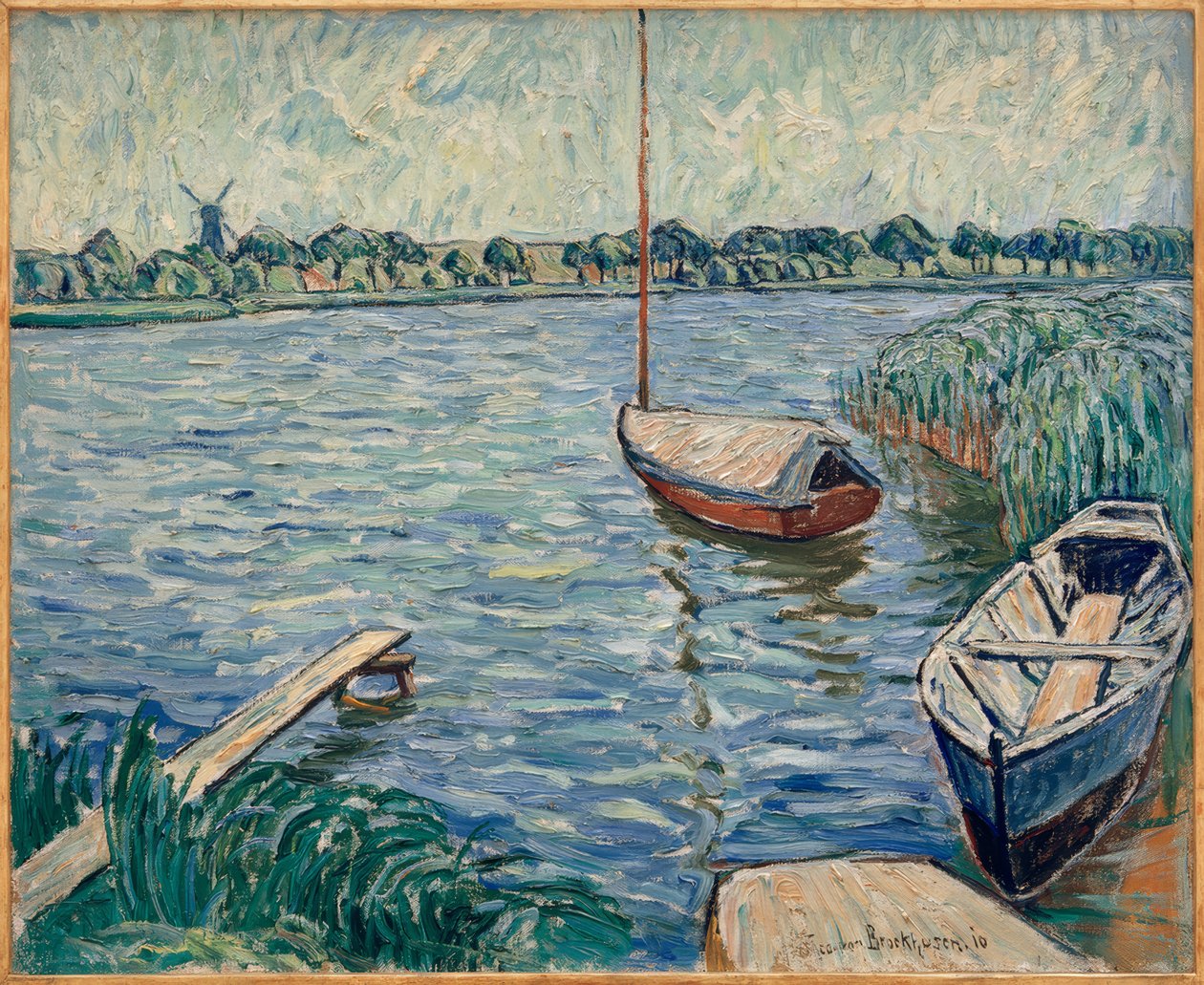 Havellandschaft av Theo von Brockhusen