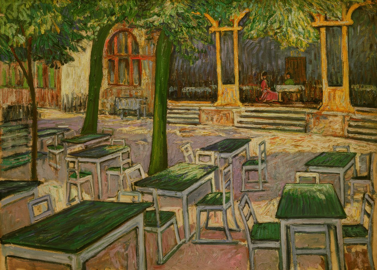Baumgartenbrück krogträdgård av Theo von Brockhusen