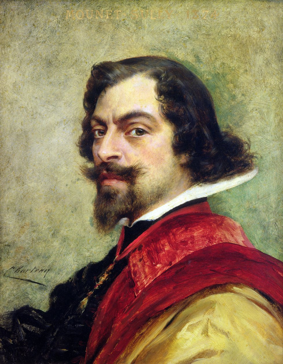 Porträtt av Mounet-Sully (1841-1916) av Theobald Chartran
