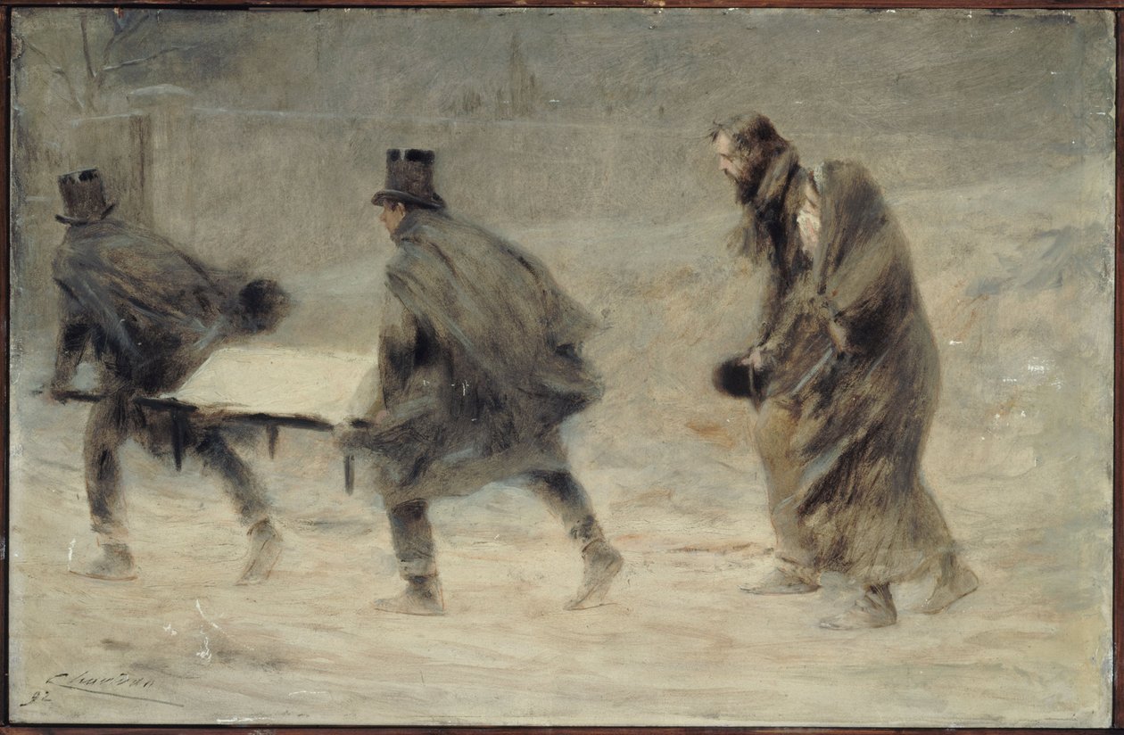 Begravningen av Theobald Chartran