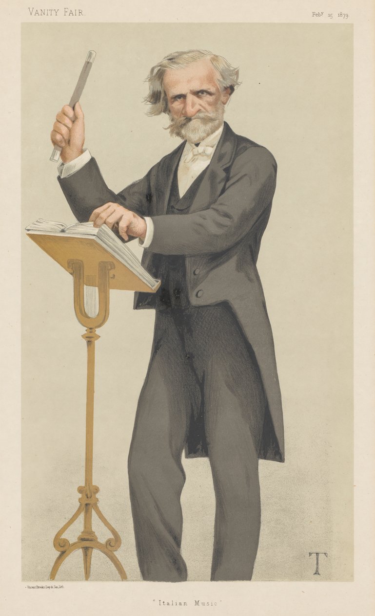 Vanity Fair: "Italiensk musik" av Theobald Chartran
