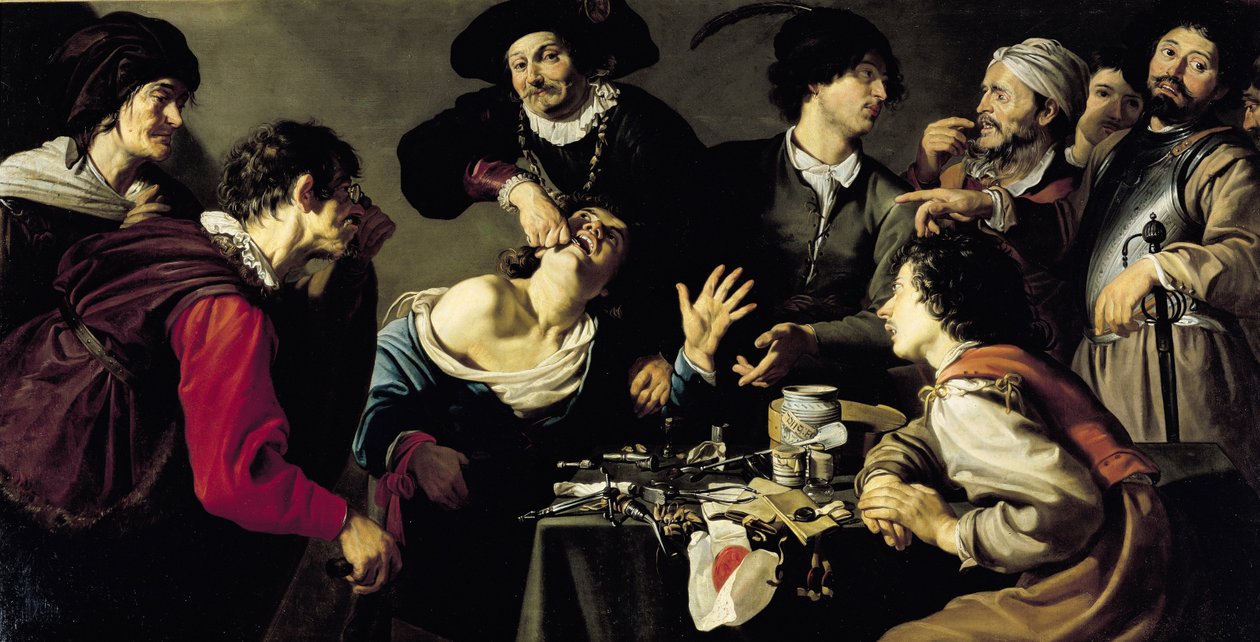 Tandutdragaren, 1635 av Theodor Rombouts
