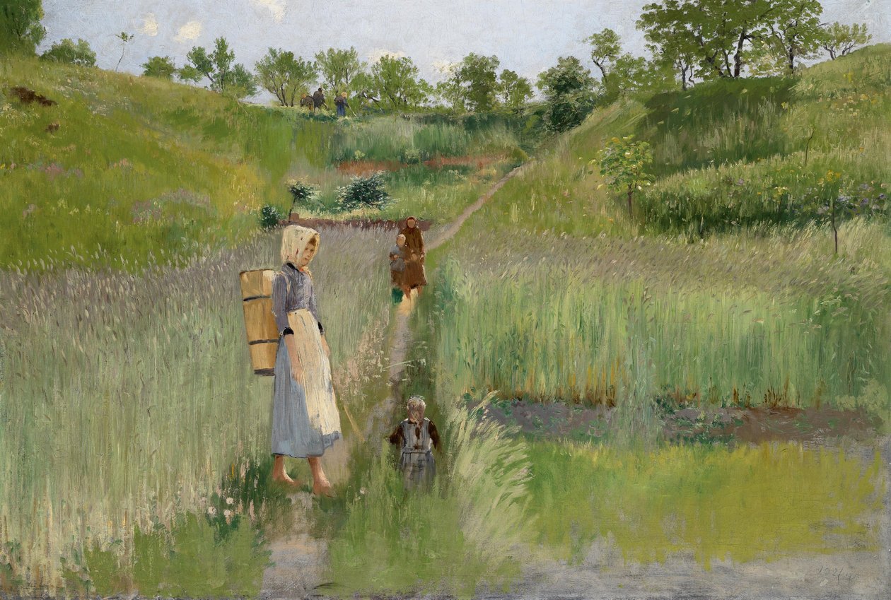 En sommardag i Samois av Theodor von Hormann