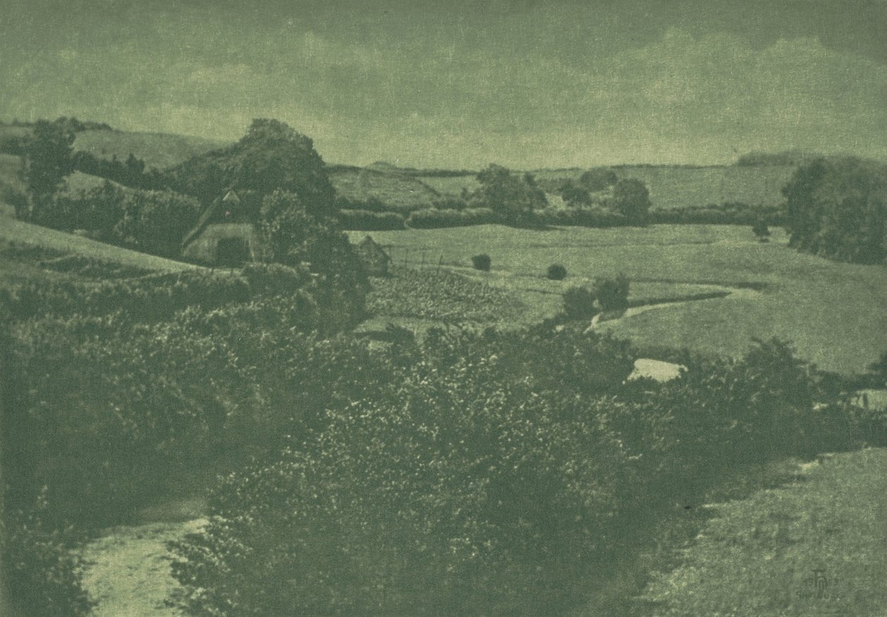 Kameraarbete: Meadow-brook, 1904. av Theodor Hofmeister