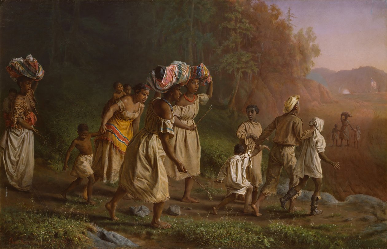 Vidare till Liberty, 1867. av Theodor Kaufmann