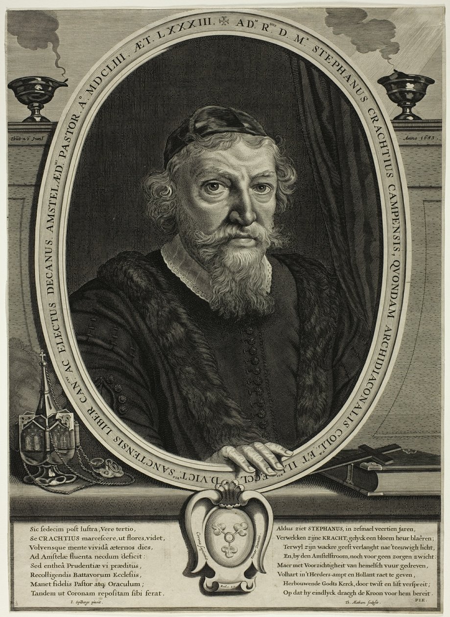 Stephen Crachtius av Theodor Matham
