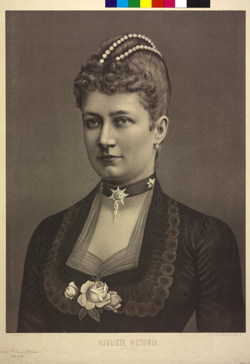 Auguste Victoria Tysk kejsarinna av Theodor Mayerhofer